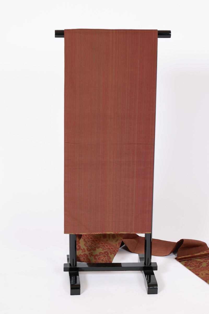 Japanese used sash belt (Nagoya-obi) 100% silk  /B1116