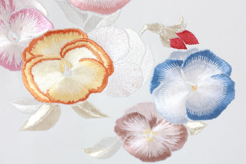 Japanese used sash belt (nagoya-obi) 100% silk  /B1115