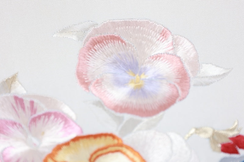 Japanese used sash belt (nagoya-obi) 100% silk  /B1115