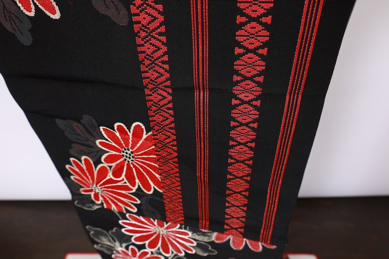 Used sash belt (nagoya-obi) 100% silk  /