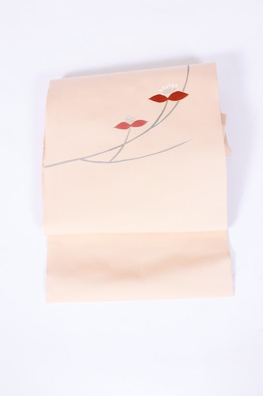 Japanese used sash belt (nagoya-obi) 100% silk  /B1114