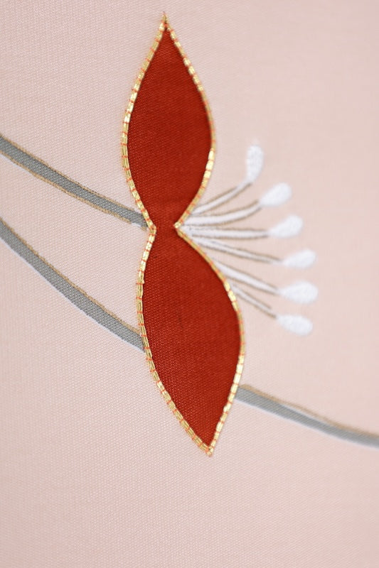 Japanese used sash belt (nagoya-obi) 100% silk  /B1114