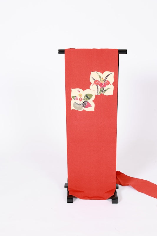 Japanese used sash belt (nagoya-obi) 100% silk  /B1113