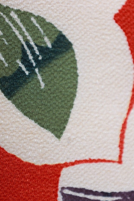 Japanese used sash belt (nagoya-obi) 100% silk  /B1113