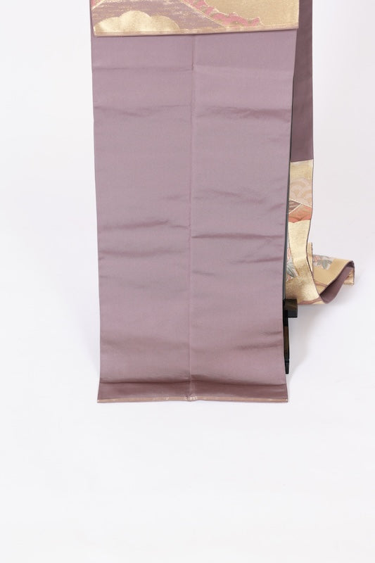 Japanese used sash belt (hukuro-obi) 100% silk  /B1125