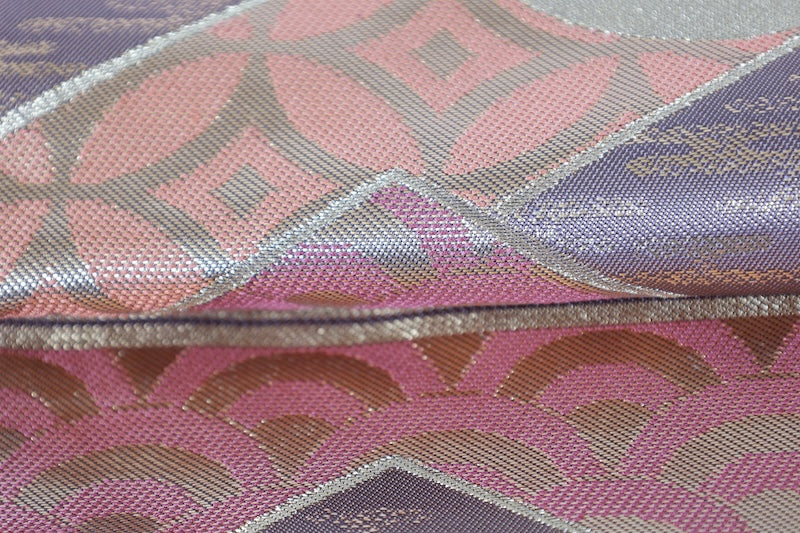 Japanese used sash belt (hukuro-obi) 100% silk  /B1125