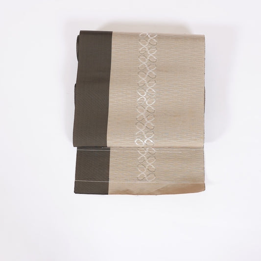 Japanese Unused sash belt (Nagoya-obi) 100% silk  /D005