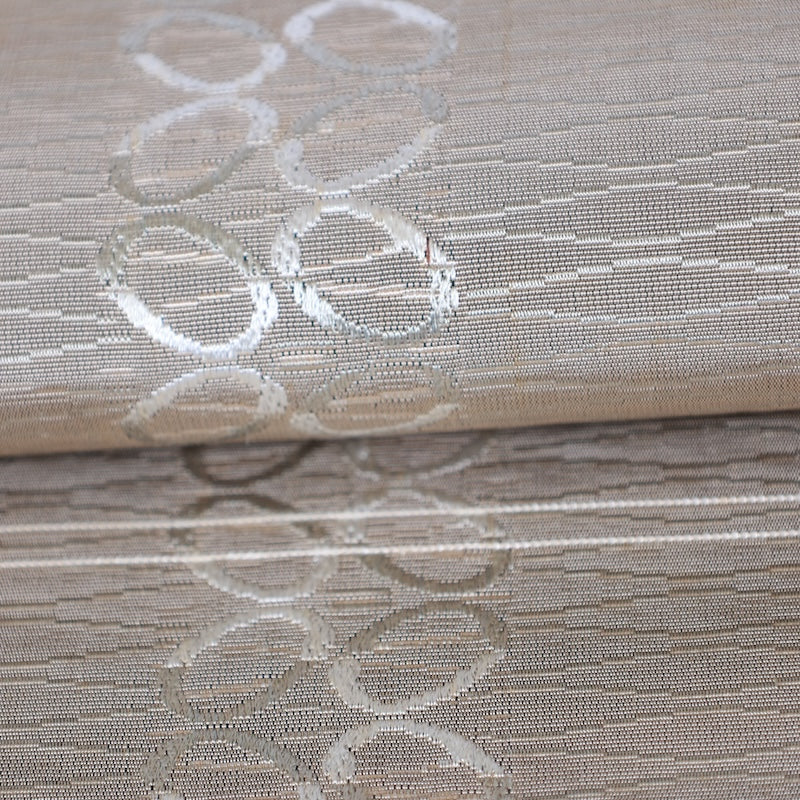Japanese Unused sash belt (Nagoya-obi) 100% silk  /D005