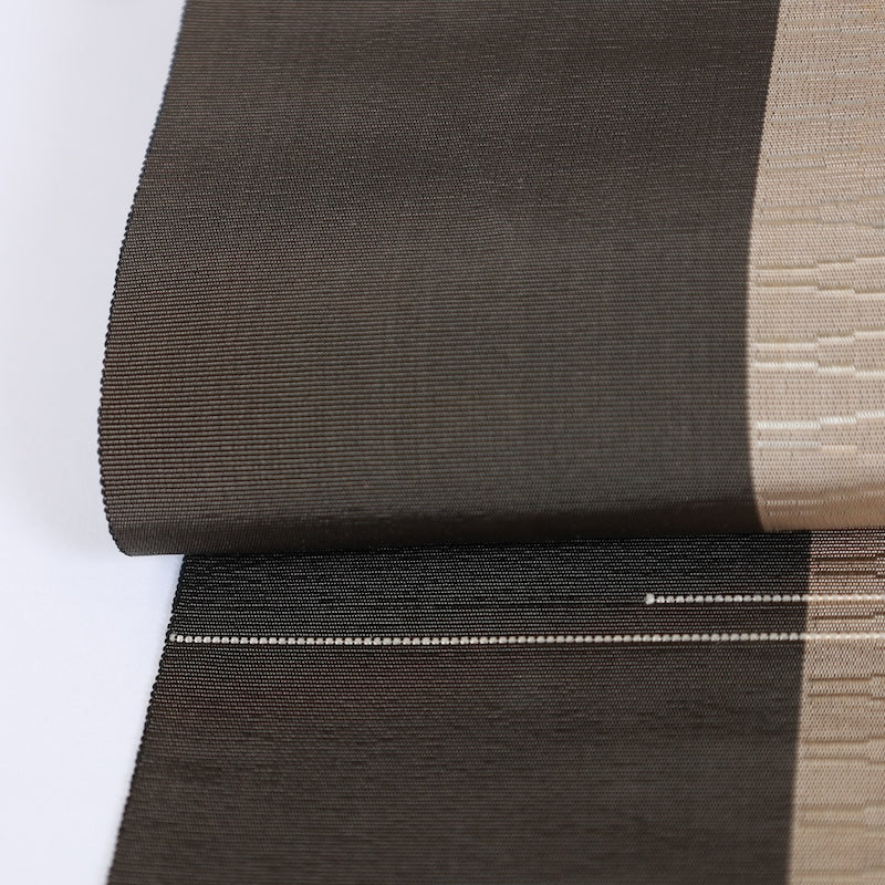 Japanese Unused sash belt (Nagoya-obi) 100% silk  /D005