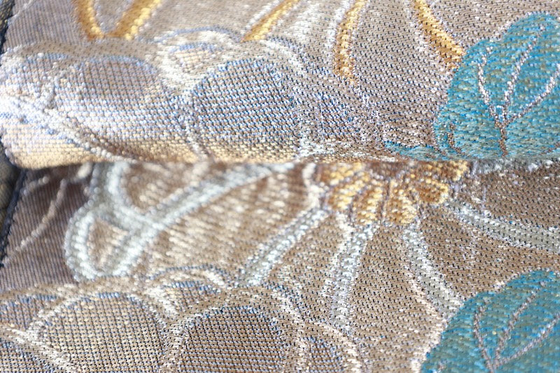 Japanese used sash belt (hukuro-obi) 100% silk  /B1117