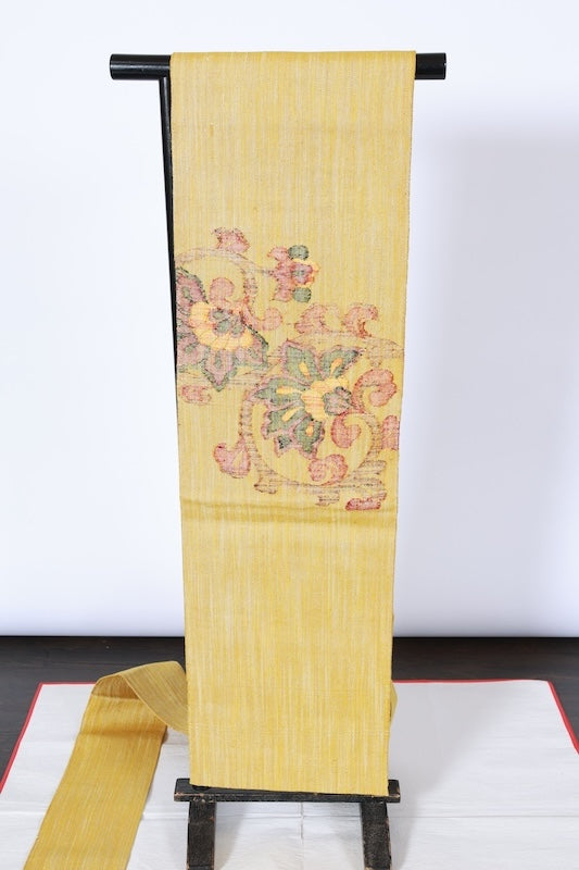 Used sash belt (nagoya-obi) 100% silk  /A449