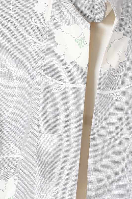 Japanese kimono used <Tsumugi> Msize  silk 100% /B1139