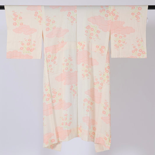 Wear under the kimono undershirt(Nagazyuban)   M-size 100%silk / 1418