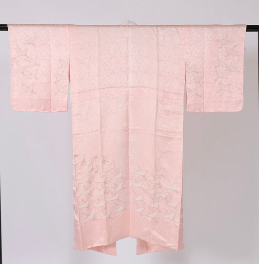 Wear under the kimono undershirt(Nagazyuban)   M-size 100%silk / 1419