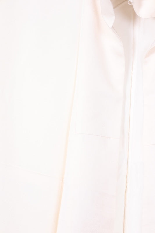 Houmongi kimono white Hand-painted with ink pre-owned /R573
