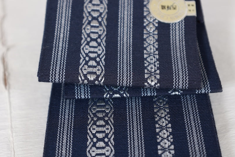 New sash belt (kakuobi) men’s silk/A418