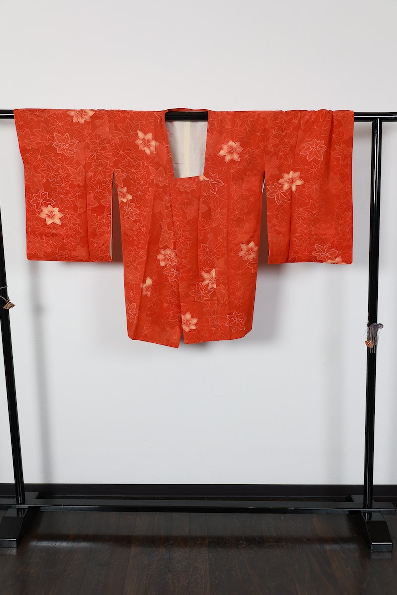 Michiyuki coat orange beige pre-owned /R586