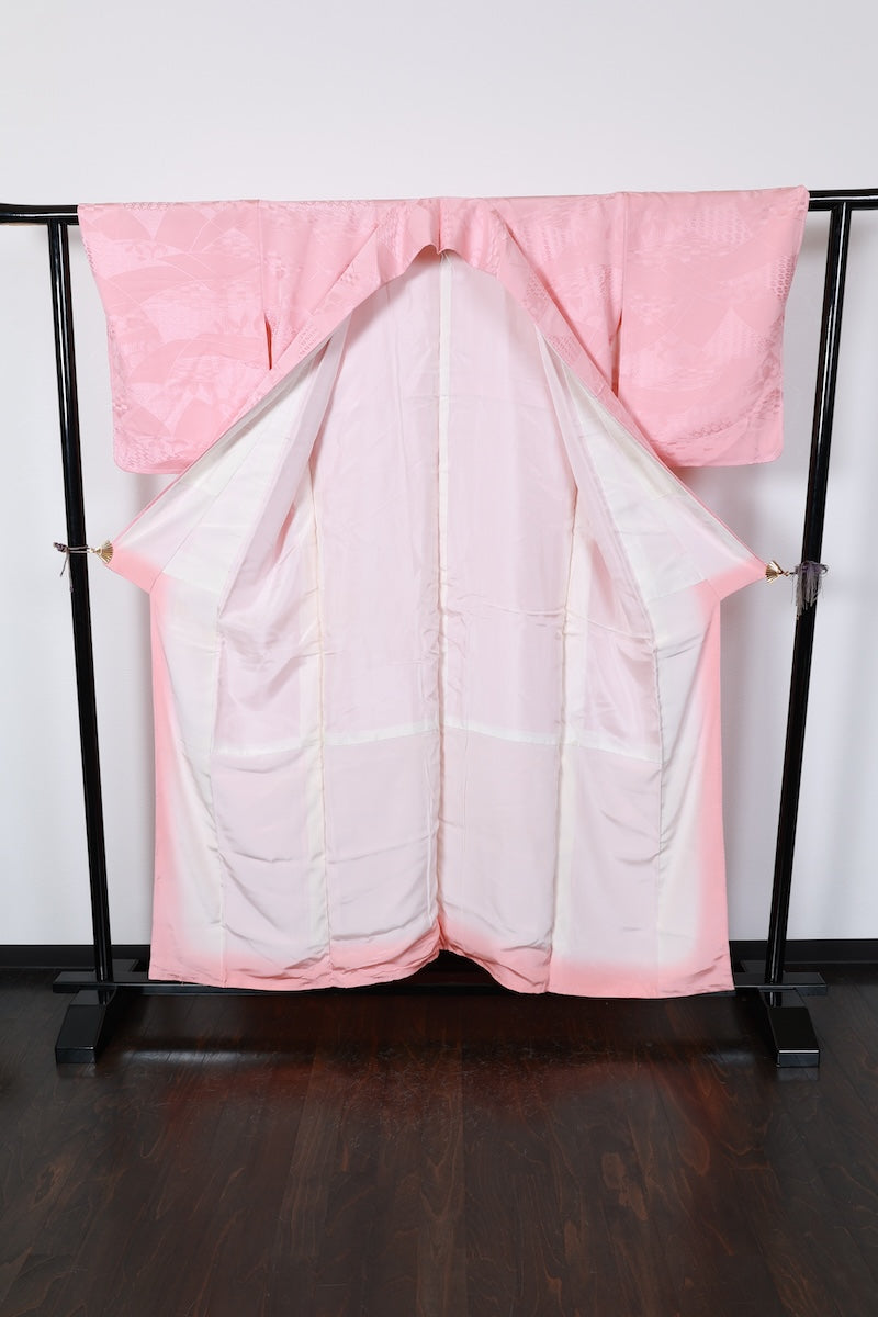 Irotmuzi kimono Cherry blossom pink New, unused item /R588