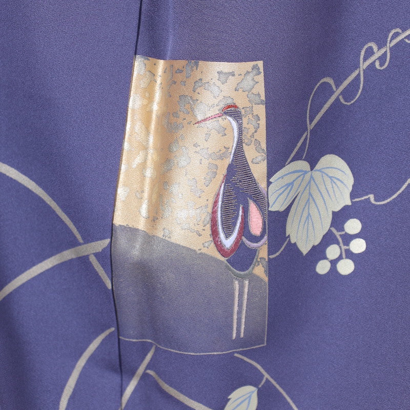 kimono  (Houmongi) M-size 100% silk  / C6