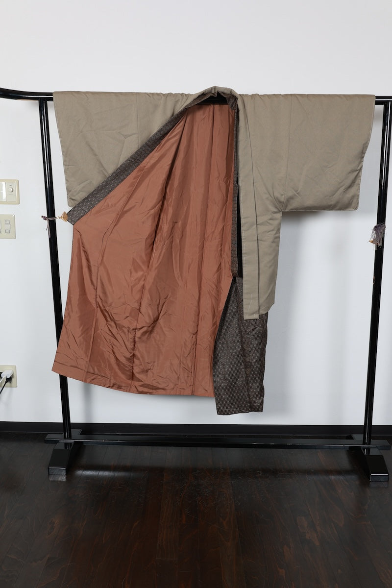 Men's kimono haori(jacket) Nagazyuban(underwere) 3-piece set New, unused item /R590