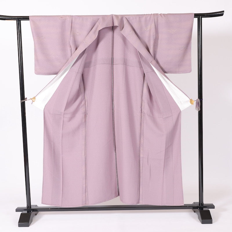 New kimono  (Iromuzi) M-size 100% silk  / C10