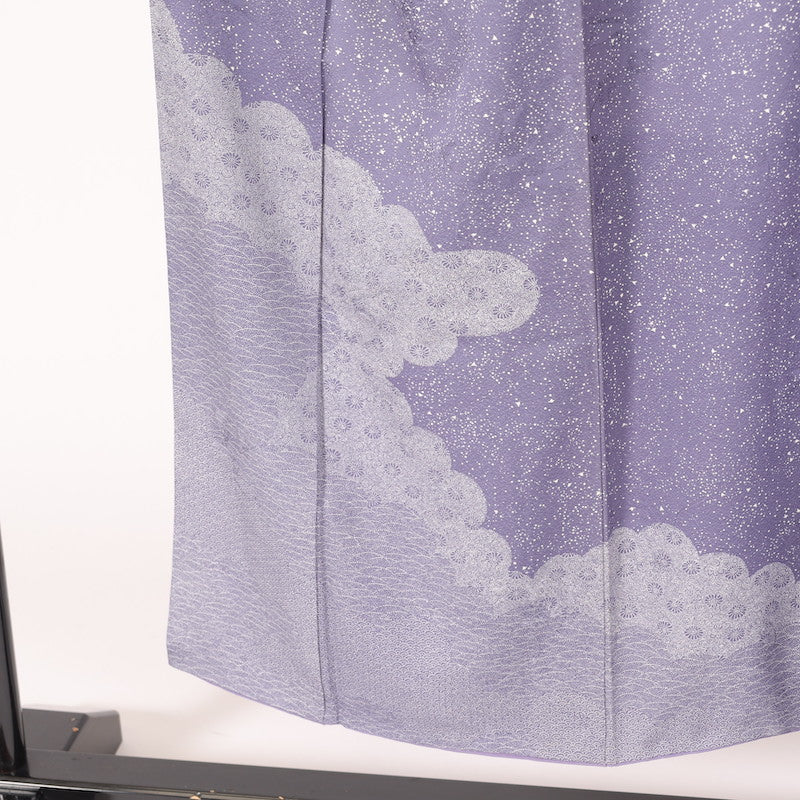 kimono  (Houmongi) M-size 100% silk  / C11