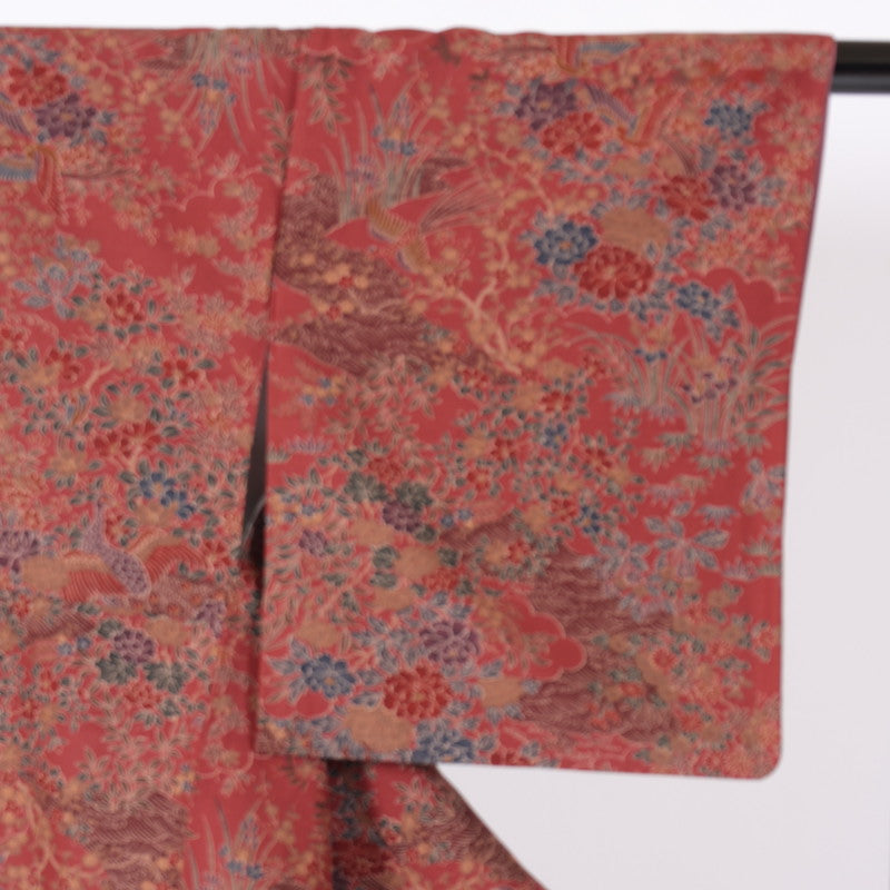 kimono  (Komon) M-size 100% silk  / C22