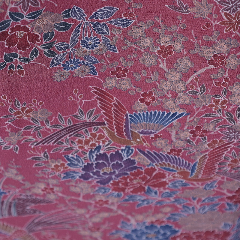 kimono  (Komon) M-size 100% silk  / C22