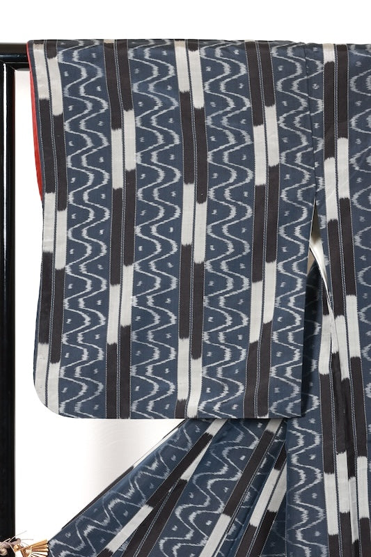 Japanese kimono used <houmongi> Msize  silk 100% /T110