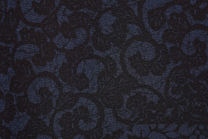 Komon kimono indigo New, unused item /R607
