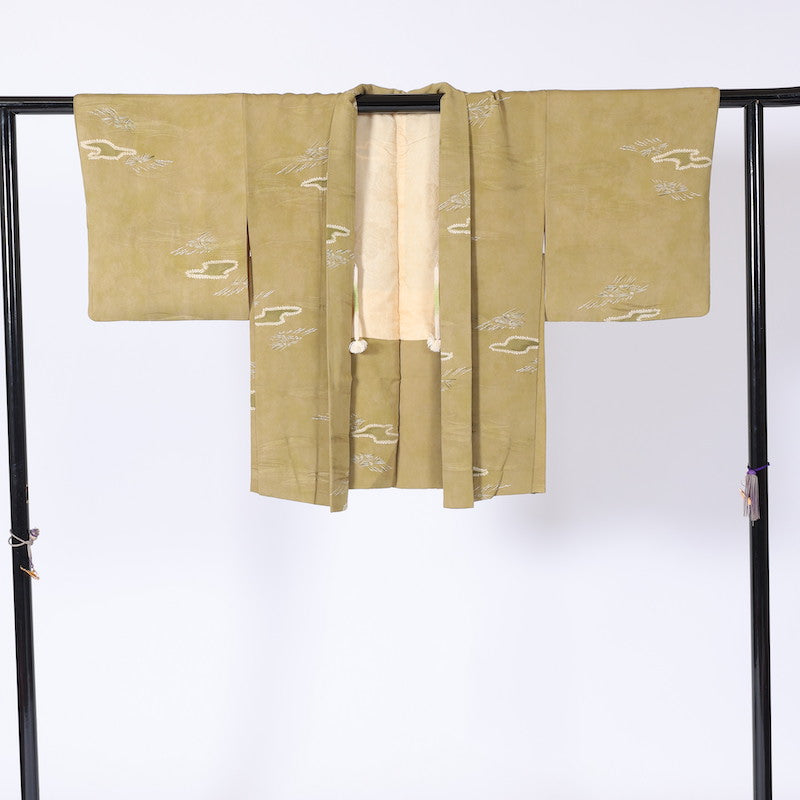 kimono jacket (Haori) S-size 100% silk  / C26