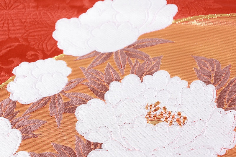 Japanese used sash belt (Fukuro-obi) 100% silk  /B1168