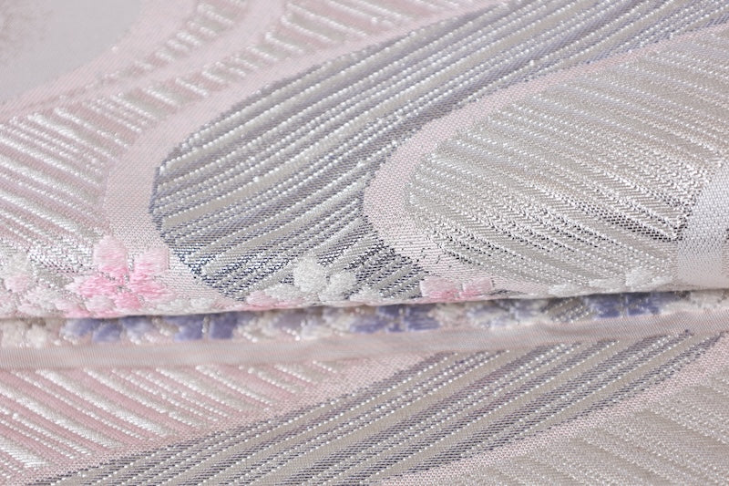 Japanese used sash belt (fukuro-obi) 100% silk  /B1162