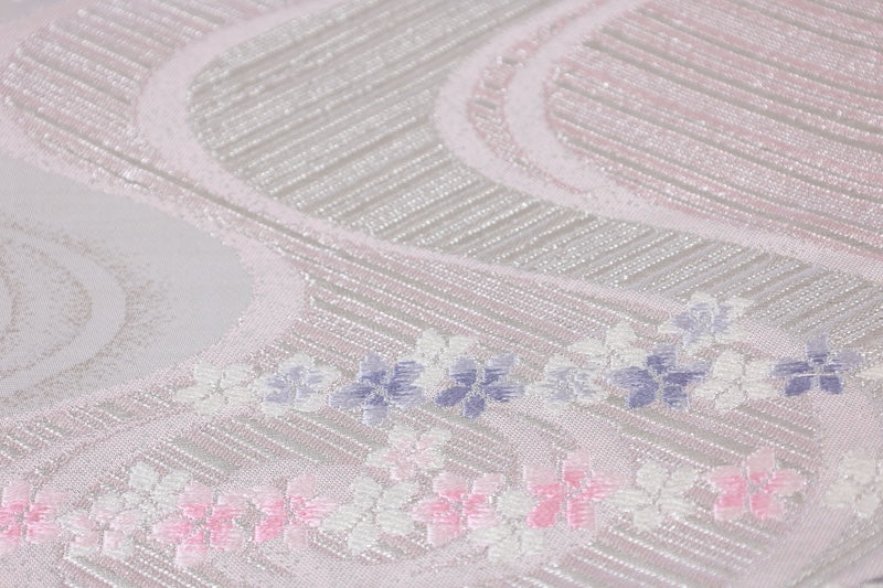 Japanese used sash belt (fukuro-obi) 100% silk  /B1162