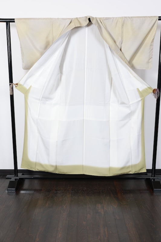 Japanese kimono used <houmongi> Msize  silk 100% /T121