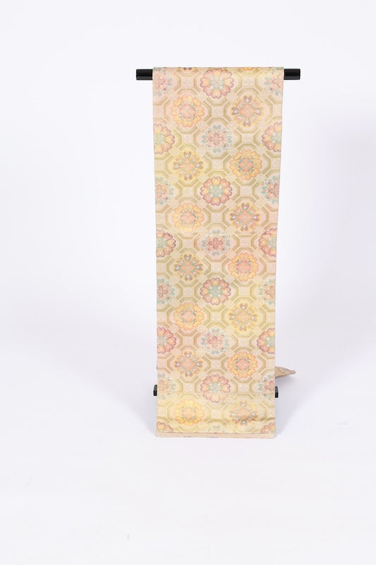 Japanese used sash belt (hukuro-obi) 100% silk  /B1160