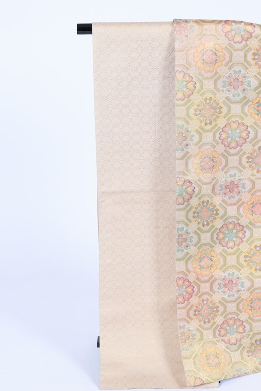 Japanese used sash belt (hukuro-obi) 100% silk  /B1160