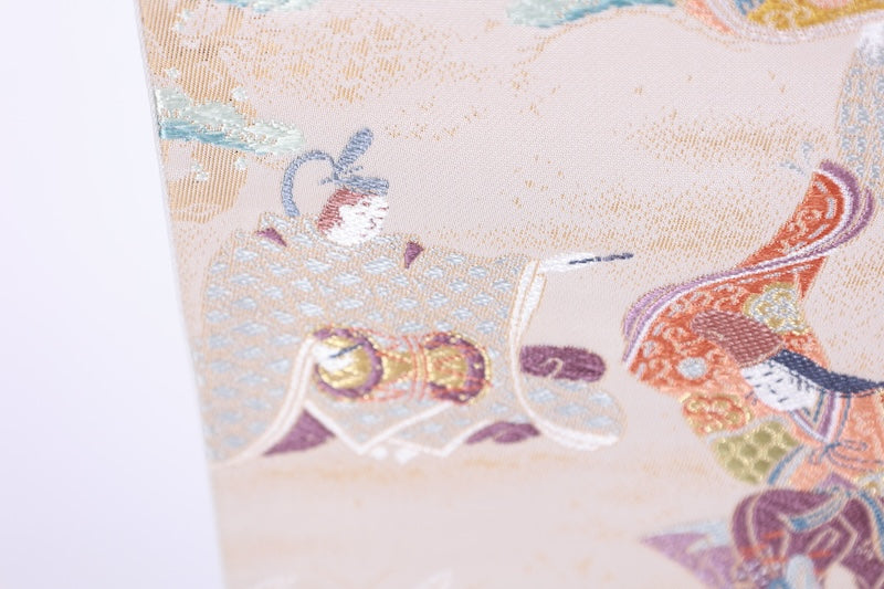 Japanese used sash belt (hukuro-obi) 100% silk  /B1158