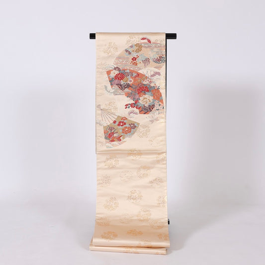 kimono sash belt (Hukuro-obi) 100% silk  / C44