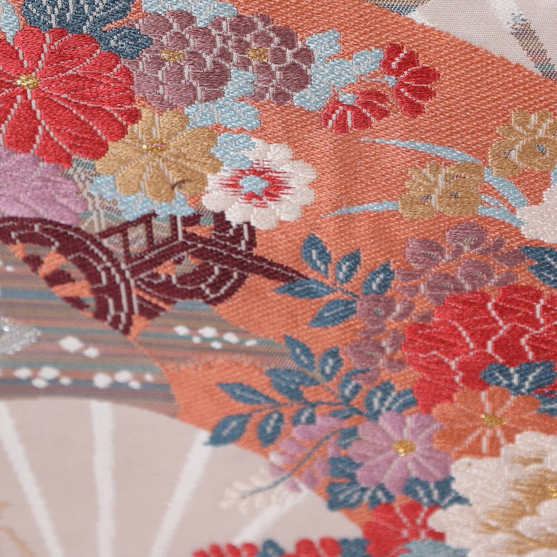 kimono sash belt (Hukuro-obi) 100% silk  / C44