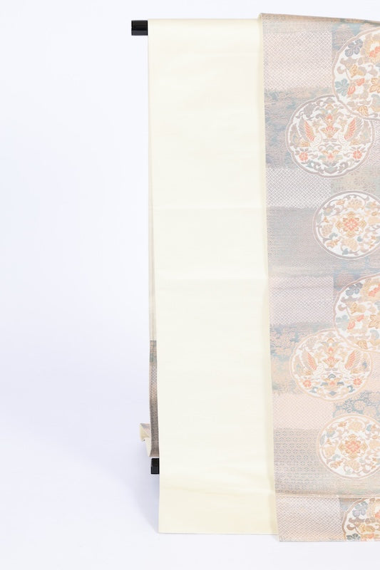 Japanese used sash belt (hukuro-obi) 100% silk  /B1157