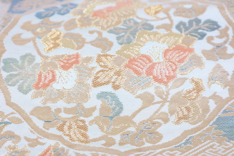 Japanese used sash belt (hukuro-obi) 100% silk  /B1157