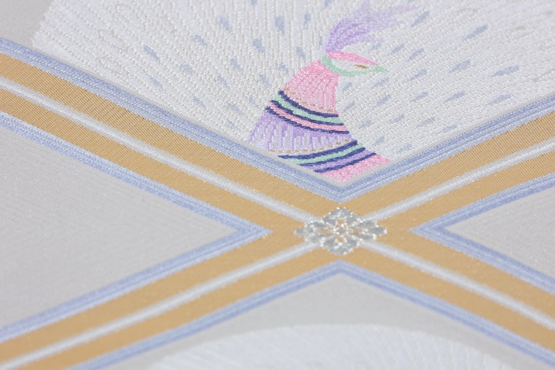 Japanese used sash belt (hukuro-obi) 100% silk  /B1156