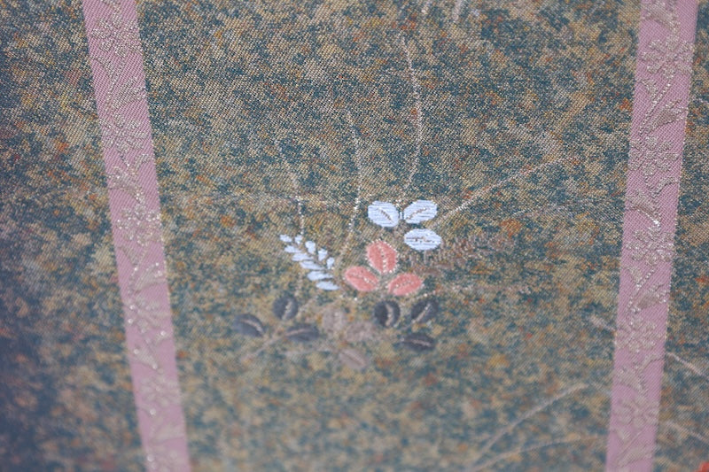 Japanese used sash belt (hukuro-obi) 100% silk  /B1155