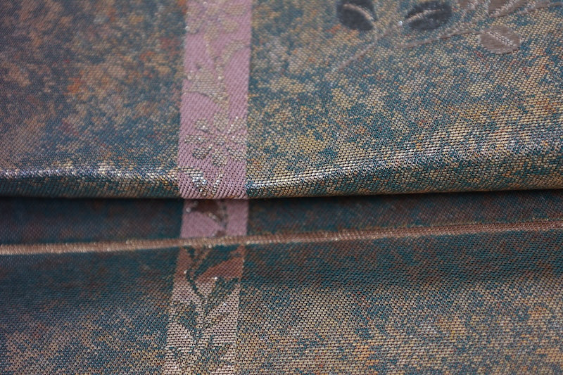 Japanese used sash belt (hukuro-obi) 100% silk  /B1155