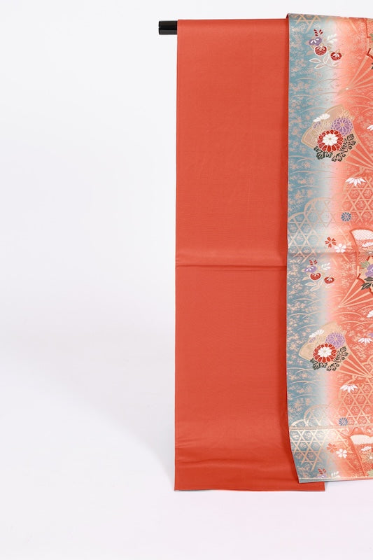 Japanese used sash belt (hukuro-obi) 100% silk  /B1154