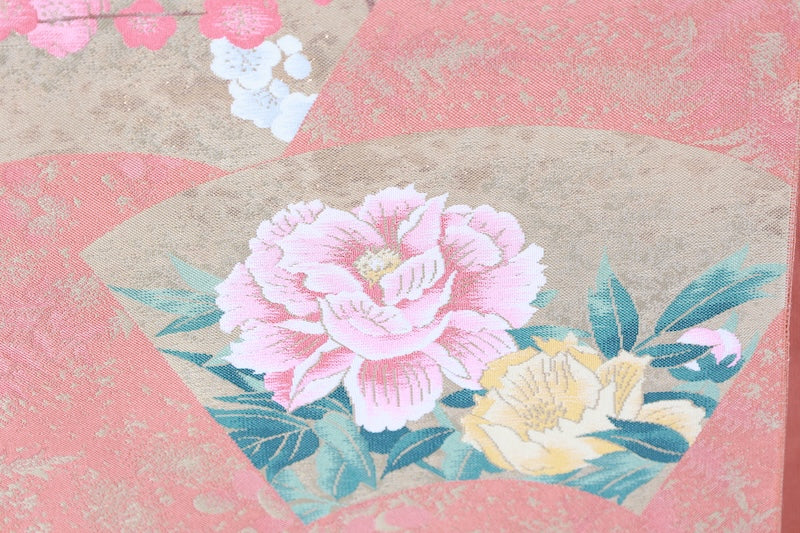 Japanese used sash belt (hukuro-obi) 100% silk  /B1153