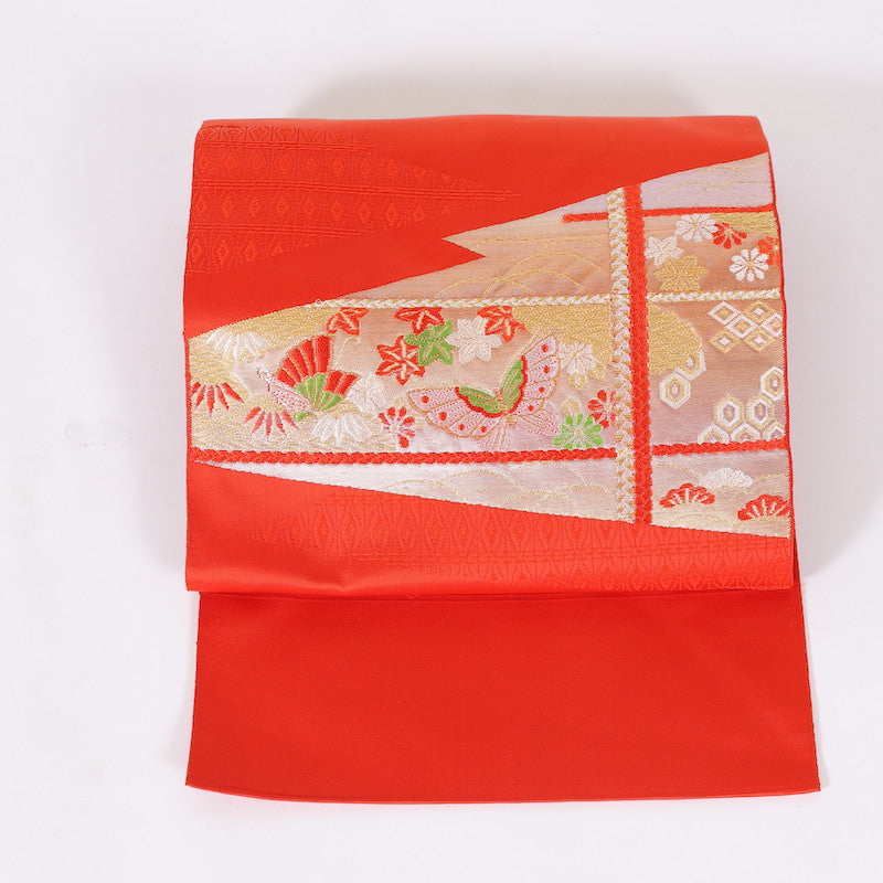 kimono sash belt (Nagoya-obi) 100% silk  / C50