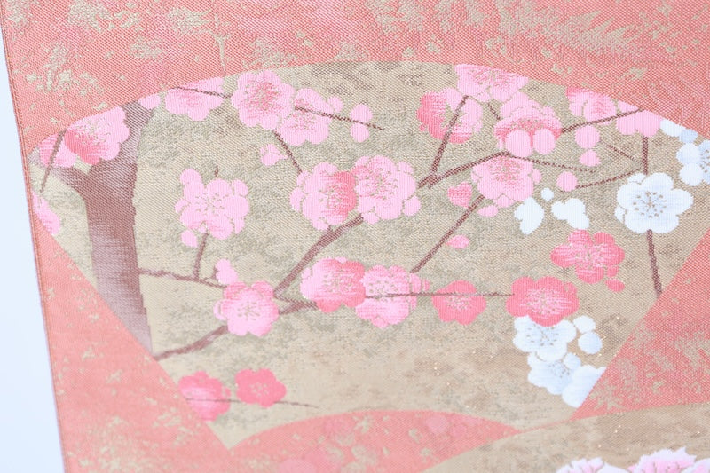 Japanese used sash belt (hukuro-obi) 100% silk  /B1153