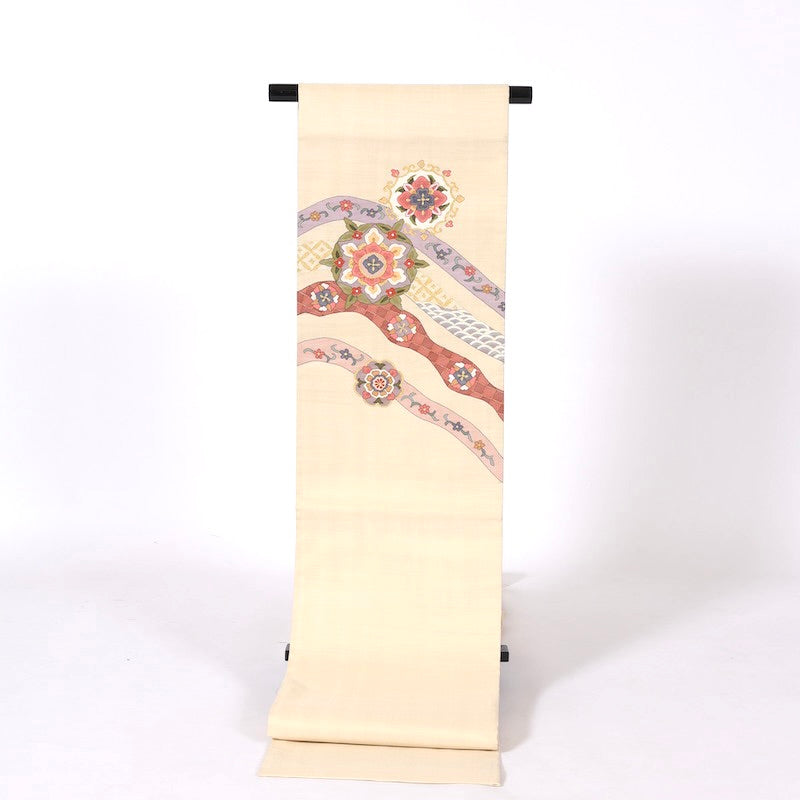 kimono sash belt (Hukuro-obi) 100% silk  / C54